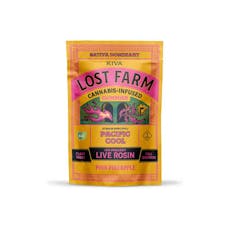 Pink Pineapple X Pacific Cool (S) - Live Rosin Gummies - 110mg - Lost Farms