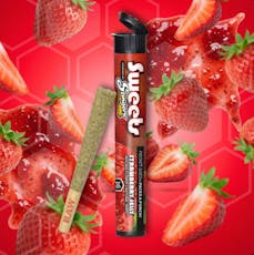 Sweets Strawberry Jelly Infused Pre-Roll | 1g