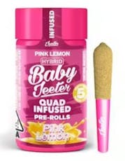 Jeeter Baby's Infused PreRolls 2.5g: 5pk Pink Lemon