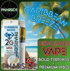 Pharside - 2g Disposable Vape - Caribbean Breeze