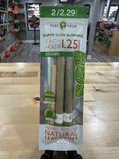 Pure Palm 1.25 Grams Leafs- 2 Pack
