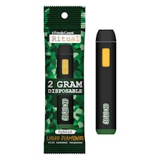FRESH COAST | RITUAL | GELATO #33 | HYBRID | DISPOSABLE VAPE | 2G | REC