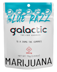 5:2 THC/CBN Blue Razz Gummies 15pk