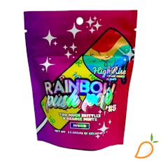 3.5g Rainbow Push Pop #5 Prepackaged Flower High Rise