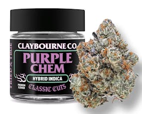 Claybourne Co. Classic Cuts 3.5g - Purple Chem