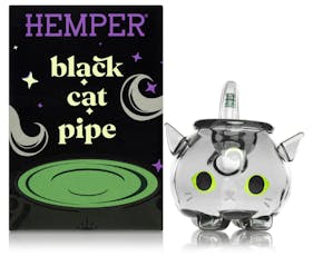 Hemper -Black Cat Hand pipe 3"