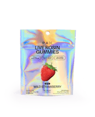 PAX | LIVE ROSIN GUMMIES | WILD STRAWBERRY | 100MG(10PK)