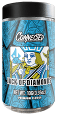 Connected Cannabis Jar 10g Jack of Diamonds