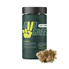 Good Green | LA Kush Cake | 28g | Flower | Indica | 26.07% THC | 2.02% TERPS