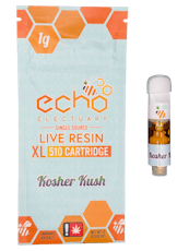 Echo Electuary Live Resin 1g Kosher Kush Cartridge