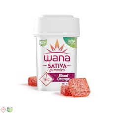 WANA - Blood Orange HD Sativa Organic Gummies 310 mg