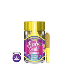 Baby Jeeter - Durban Poison (Sativa) Rosin Enhanced 5pk Preroll 2.5g