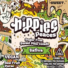 Hippies Peaces | Piña Colada Sugar Free 100mg