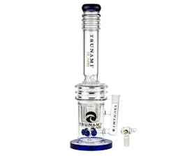 Tsunami Glass - Tsunami Shower Head Grenade 12? blue