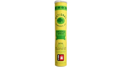 National Cannabis Co | 1g Fruit Terpene Infused PreRoll | Sativa | Pineapple Wreck