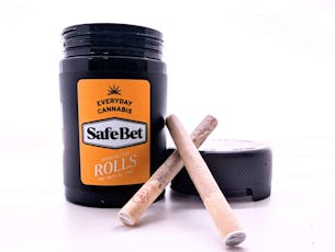 SAFE-BET - PREROLL INFUSED DIAMOND - 0.5G - 15PK - CHEEBA CHEEBA - INDICA