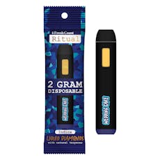 FRESH COAST | RITUAL WEDDING CAKE | INDICA | DISPOSABLE VAPE | 2G | REC
