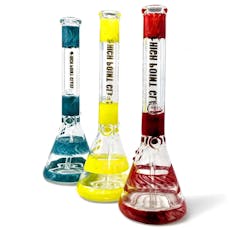 High Point Glass | Bong | 18.5" | USA Blown 9mm Beaker | Assorted