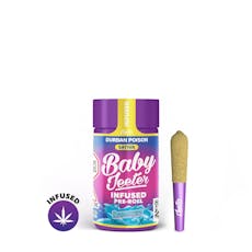 Jeeter - Durban Poison (S) Infused Baby Jeeter 0.5g 5pk (2.5g)
