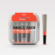 Boutiq - Live Diamonds Infused Mini Prerolls 5pk - Cherry Lime x RZ-11 (S) (2.5g)