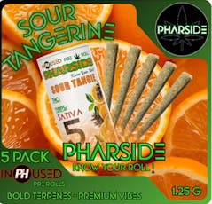 Pharside - 1.25g Infused Pre-Roll 5 Pack - Sour Tangie