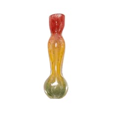3" Rasta Design Chillums