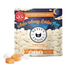 50MG Betty's Eddies Ache Away PM Orange Creme Fruit Chews 1:1