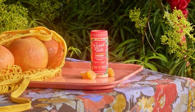 Grapefruit | 1:1:1 THC:CBD:CBC Live Rosin Gummies | 100mg