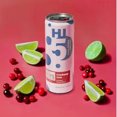 Hi5 | Cranberry Lime | Seltzer | High Dose | 4pk | 200mg