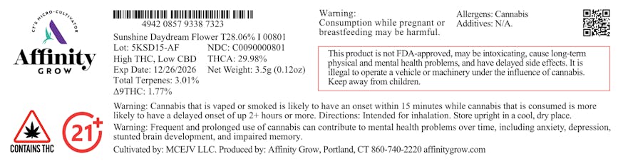 Sunshine Daydream Flower T28.06% I 00801