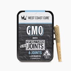 West Coast Cure - GMO (Indica) 6pk Minis Preroll 2.1g