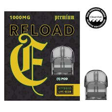 Eureka | Poundcake | Live Resin Vape Reload | Hybrid | 1g