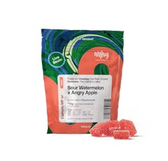 MFNY Live Resin Gummies 10pk - Angry Apple x Sour Watermelon