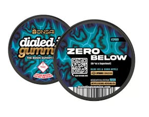 Dialed In - Rosin Gummies - Zero Below (H) 100mg