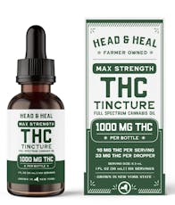 Head & Heal THC:CBN:CBD Tincture, Sleep Blend - 300mg THC, 1oz Bottle
