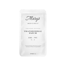 Transdermal 1:1 THC/CBD Patches 10mg/10mg