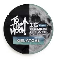 To The Moon | Gelato 51 | Hybrid | Flower | 1g