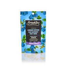 Smokiez - Sweet Blue Raspberry Gummies