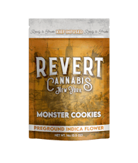 Revert Kief Infused Ground Flower Monster Cookies 14g