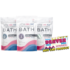 ioVia - Aloe Vera - Bath Salt - 1:1 CBD/THC - 200mg
