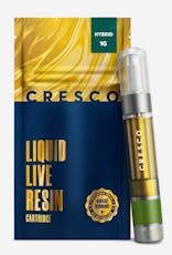 CRESCO GREEN LINE OG LIQUID LIVE RESIN CARTRIDGE 1G