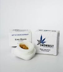 Snowbelt Cannabis Live Rosin Gummies 10pk - Blueberry Lavendar