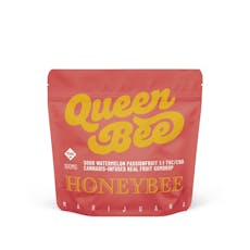 Sour Watermelon Passionfruit | 1:1 THC:CBD | Queen Bee Gumdrop 100mg (1ct)