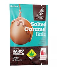 Ceres Chocolate Caramel Balls Sativa 100mg