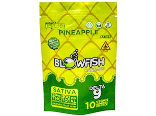 BFS Pineapple Sativa Gummies 50mg THC
