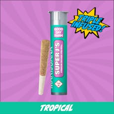 GDF: Infused Pre-Roll | Tropical x Egg Roll | Super J's | 1g