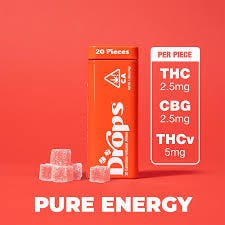 Strawberry 20pk (100MG THCV) - Drops