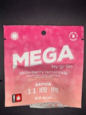 Gron 1:1 Strawberry Lemonade MEGA Pearl - CBC/THC