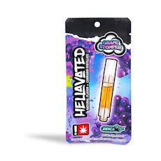 Hellavated - Grape Stomper Flavored Distillate Cart - 1g