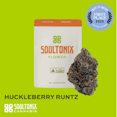 HuckleberryRuntz-Flower|Indica-Dominant|ST|3.5g